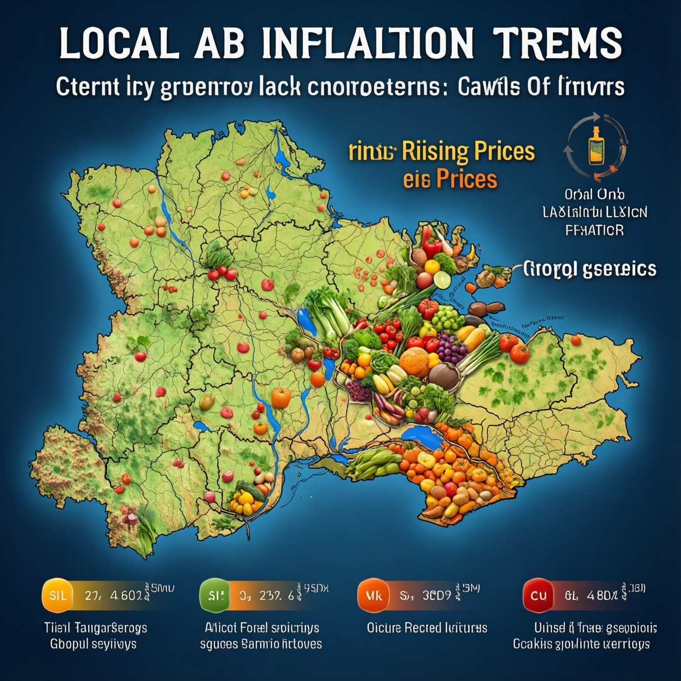 Как меняются цены в Орловской области: ежемесячный обзор продуктов, топлива и услуг