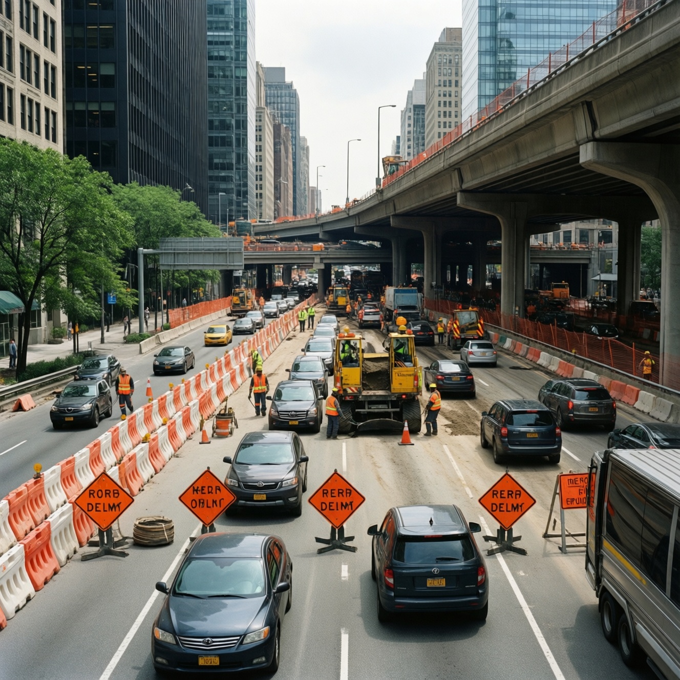 Дорожная ситуация в регионе: ремонты, перекрытия, новые развязки и сроки работ